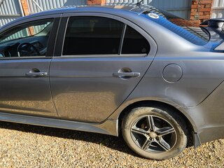 2012 Mitsubishi Lancer X Рестайлинг, серый, 850000 рублей, вид 3