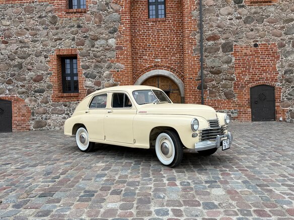 1953 ГАЗ М-20 «Победа», белый, 1150000 рублей