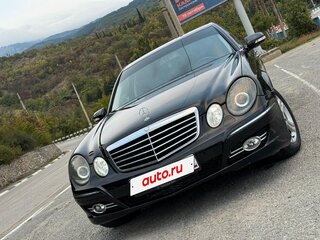 2007 Mercedes-Benz E-Класс 230 III (W211, S211) Рестайлинг, чёрный, 1365000 рублей, вид 2