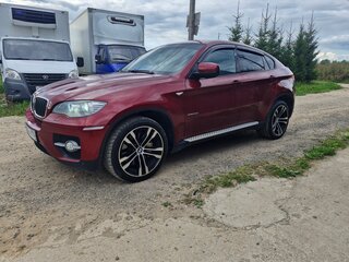 2008 BMW X6 50i 6-speed I (E71), пурпурный, 1800000 рублей, вид 2