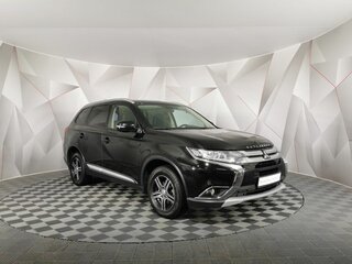 2016 Mitsubishi Outlander III Рестайлинг 2, чёрный, 1605150 рублей, вид 3