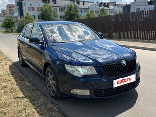 2011 Skoda Superb II, синий, 1050000 рублей, вид 2