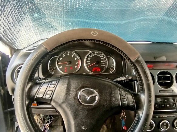 2006 Mazda 6 I (GG) Рестайлинг, зелёный - вид 10
