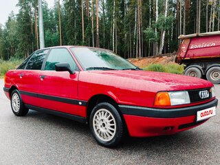 1987 Audi 80 IV (B3), красный, 390000 рублей, вид 1