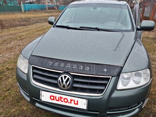 2003 Volkswagen Touareg I, зелёный, 820000 рублей, вид 1