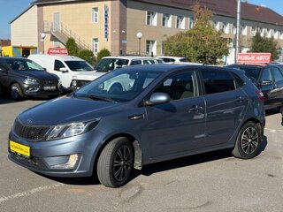 2012 Kia Rio 4-speed III, голубой, 920000 рублей, вид 3