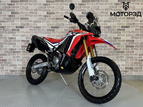 2017 Honda CRF 250L Rally, красный, 520000 рублей, вид 4