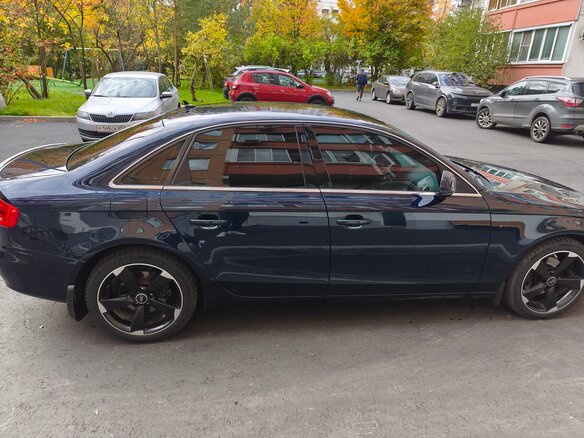 2008 Audi A4 IV (B8), синий, 890000 рублей - вид 19