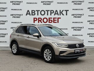 2021 Volkswagen Tiguan II Рестайлинг, коричневый, 2495000 рублей, вид 3