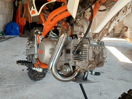 2024 Kayo Basic TT125, оранжевый, 66000 рублей, вид 4