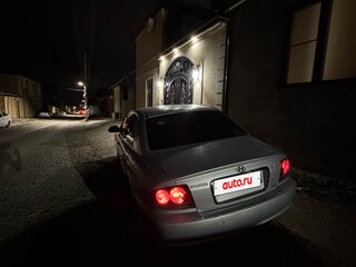 2008 Hyundai Sonata ТагАЗ IV (EF) Рестайлинг, серебристый, 500000 рублей, вид 4