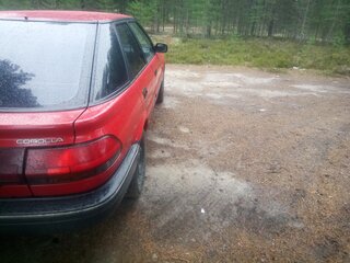 1989 Toyota Corolla VI (E90), красный, 160000 рублей, вид 5