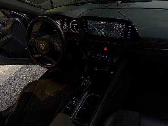 2021 Hyundai Sonata N-Line VIII (DN8), серый, 3300000 рублей - вид 17