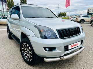 2008 Toyota Land Cruiser Prado 4-speed 120 Series Рестайлинг, серебристый, 2185000 рублей, вид 2
