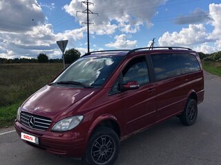 2007 Mercedes-Benz Viano Long L2 I (W639), красный, 1499000 рублей, вид 1