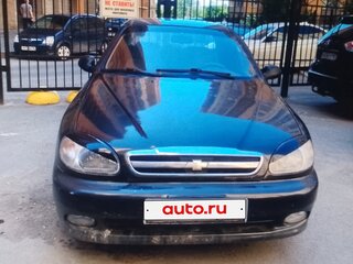 2006 Chevrolet Lanos I, чёрный, 100000 рублей, вид 1