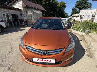 2015 Hyundai Solaris I Рестайлинг, оранжевый, 1100000 рублей, вид 1