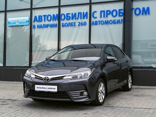2018 Toyota Corolla XI (E160, E170, E180) Рестайлинг 1, серый, 1569000 рублей, вид 1