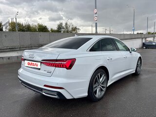 2021 Audi A6 45 TFSI V (C8), белый, 4500000 рублей, вид 4