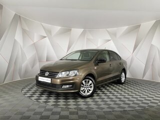 2020 Volkswagen Polo V Рестайлинг, коричневый, 1045000 рублей, вид 1