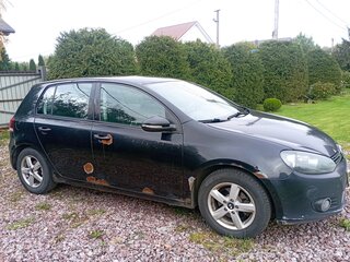 2010 Volkswagen Golf VI, чёрный, 550000 рублей, вид 4