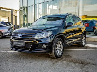 2012 Volkswagen Tiguan I Рестайлинг, чёрный, 1298000 рублей, вид 3