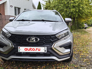 2025 Lada (ВАЗ) Vesta SW Cross I Рестайлинг (NG), серебристый, 1985000 рублей, вид 5