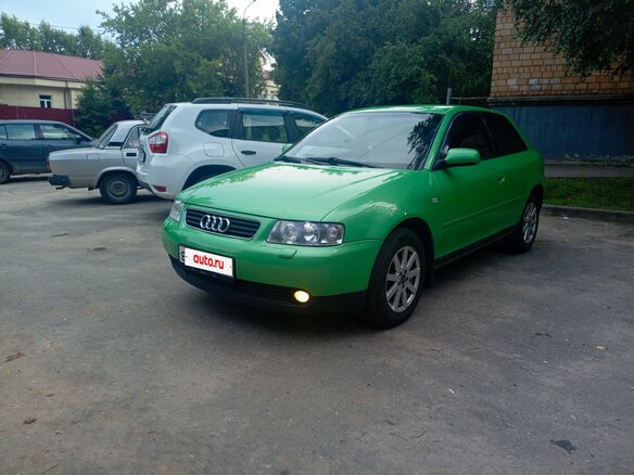 2002 Audi A3 I (8L) Рестайлинг, зелёный, 470000 рублей