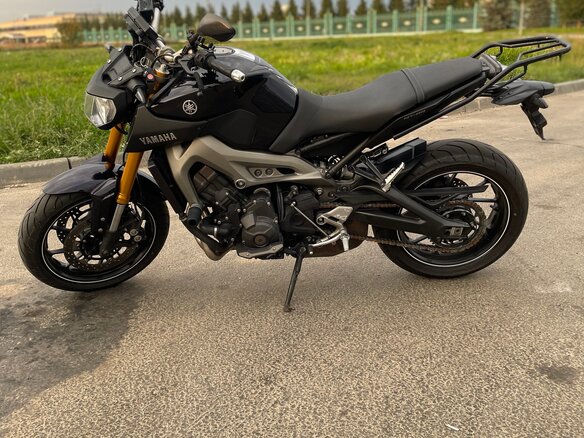 2014 Yamaha MT-09 (FZ-09), чёрный, 605000 рублей - вид 1