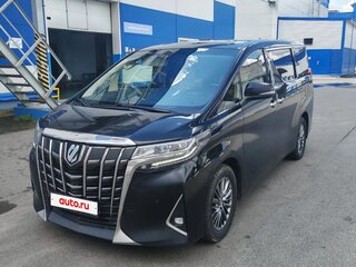 2019 Toyota Alphard III Рестайлинг, чёрный, 3500000 рублей, вид 1