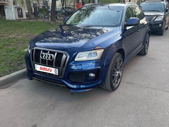 2014 Audi Q5 I (8R) Рестайлинг, синий, 1741000 рублей - вид 1
