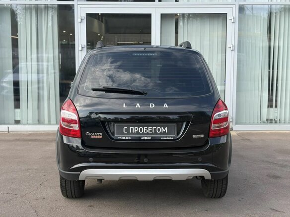 2024 Lada (ВАЗ) Granta Cross I Рестайлинг, чёрный, 970000 рублей - вид 5