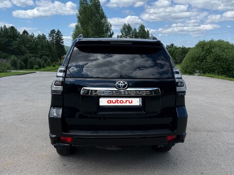 2019 Toyota Land Cruiser Prado 150 Series Рестайлинг 2, чёрный, 5600000 рублей, вид 5
