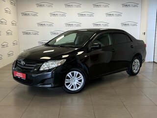 2008 Toyota Corolla AMT X (E140, E150), чёрный, 570000 рублей, вид 1