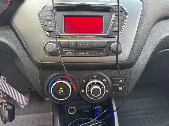 2014 Kia Rio 6-speed III, коричневый, 850000 рублей - вид 11