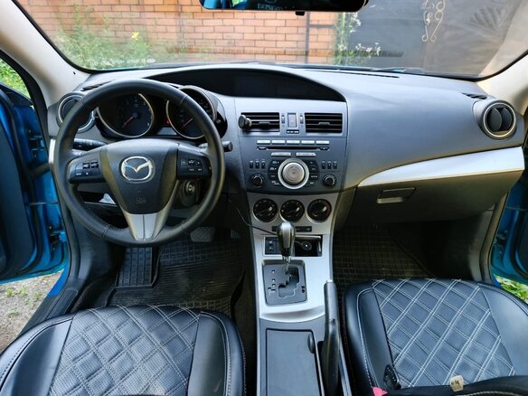 2011 Mazda 3 II (BL), голубой, 650000 рублей - вид 15