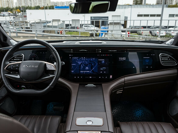 2023 Exeed VX I Рестайлинг, зелёный - вид 12