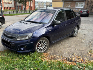 2015 Lada (ВАЗ) Granta Sport I, синий, 545000 рублей, вид 3