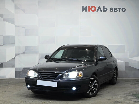 2008 Hyundai Elantra ТагАЗ III (XD2) Рестайлинг, чёрный
