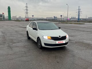 2014 Skoda Rapid I, чёрный, 950000 рублей, вид 3