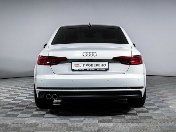 2017 Audi A4 V (B9), белый - вид 5
