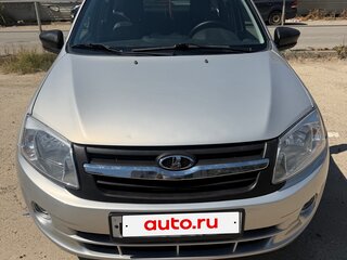 2018 Lada (ВАЗ) Granta I, серебристый, 375000 рублей, вид 2