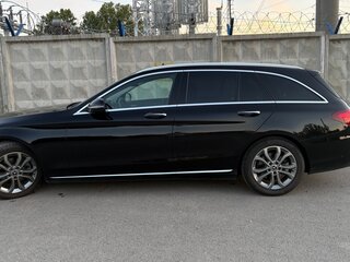 2018 Mercedes-Benz C-Класс 200 d 9G-TRONIC IV (W205), чёрный, 2500000 рублей, вид 4