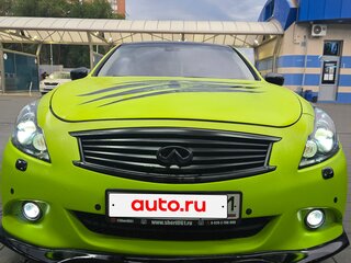 2010 Infiniti G25 IV, жёлтый, 1350000 рублей, вид 4