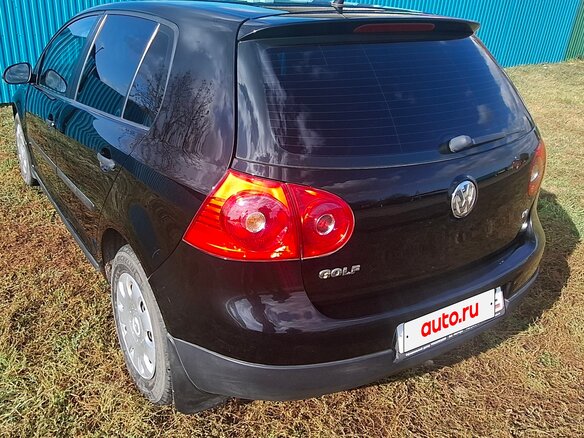 2006 Volkswagen Golf V, чёрный, 550000 рублей - вид 8