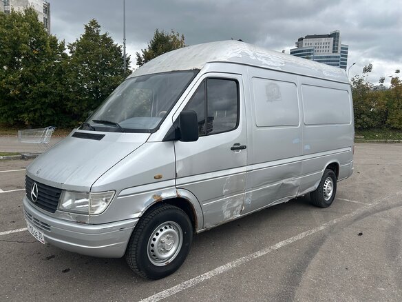 1997 Mercedes-Benz Sprinter, серебристый, 517000 рублей - вид 6