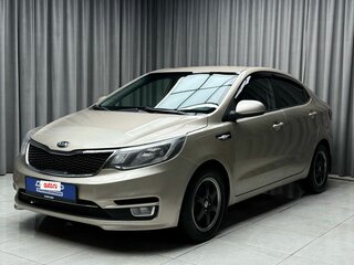 2015 Kia Rio III Рестайлинг, бежевый, 829000 рублей, вид 1
