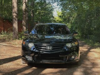 2008 Honda Accord VIII, чёрный, 1100000 рублей, вид 2