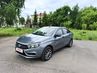 2017 Lada (ВАЗ) Vesta I, серый, 490000 рублей, вид 1