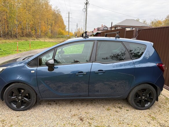 2015 Opel Meriva B Рестайлинг, синий, 760000 рублей - вид 3